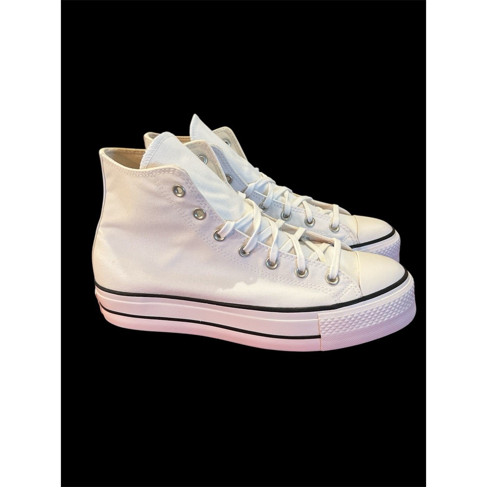 Size 11 - Converse Chuck Taylor All Star Platform High White